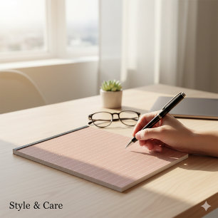 Bloc-notes compact de 5,5 po x 6 po avec 40 pages