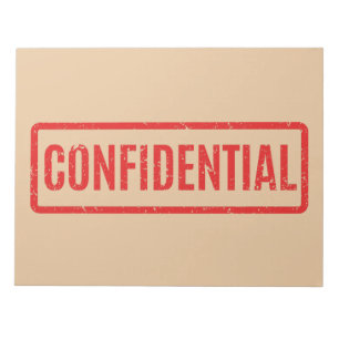Bloc-notes confidentiel bloqué