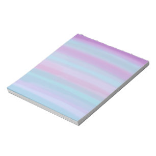 Bloc-notes couleur bleu peint et violet moderne