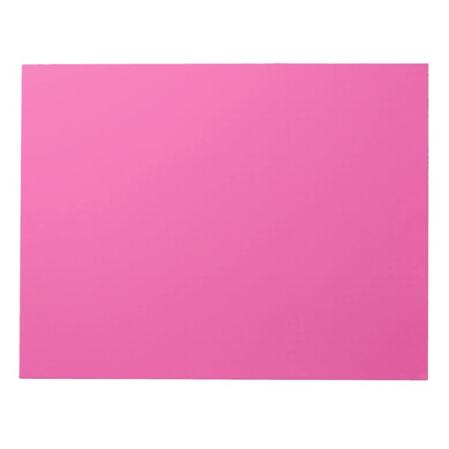 Bloc-notes couleur Crayon Magenta (Devant)