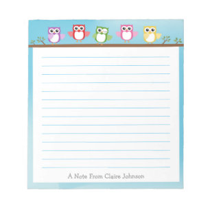 Bloc-notes Cute Owl