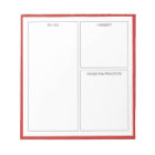 Bloc-notes d'affaires pour le planificateur quotid