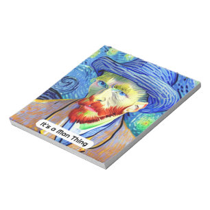 Bloc-notes DaMan 5,5 pouces x 6 pouces - 40 pages