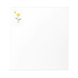 Bloc-notes Dandelion aquarelle