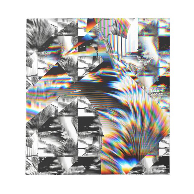 Bloc-notes d'attaque arc-en-ciel (Devant)