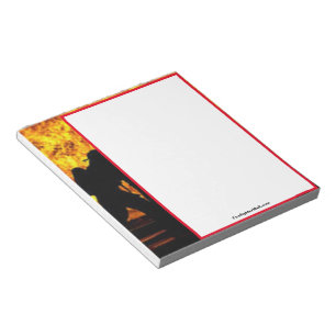 Bloc-notes d'attaque des pompiers