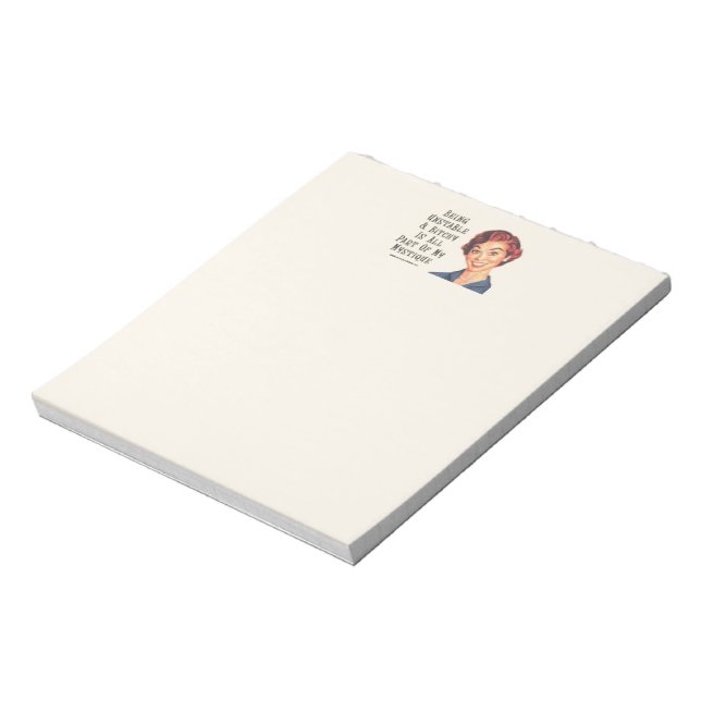 Bloc-notes de 5,5 po x 6 po - 40 pages (Tourné)
