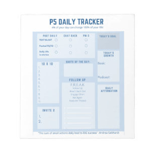 Bloc-notes de 5,5 po x 6 po - 40 pages