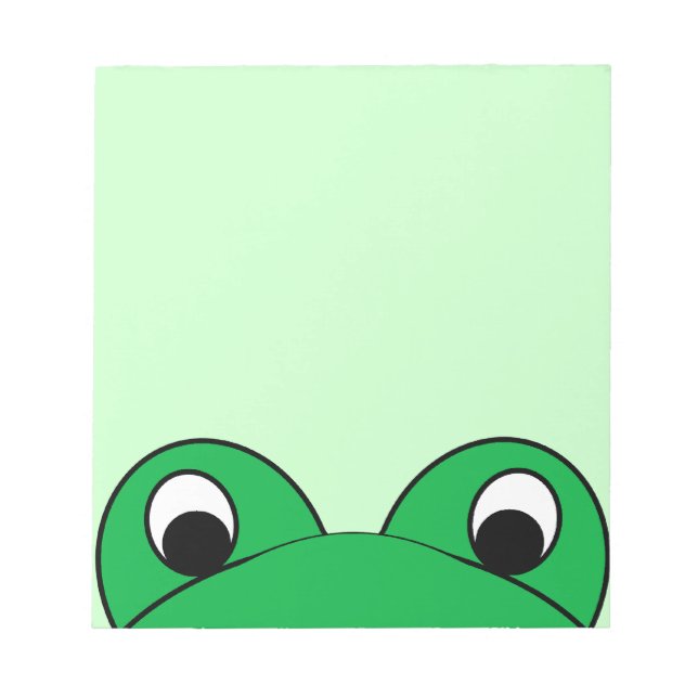 Bloc-notes de grenouille (Devant)