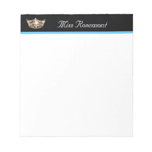 Bloc-notes de la couronne du concours