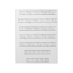 Bloc-notes de la feuille de calcul de suivi alphab