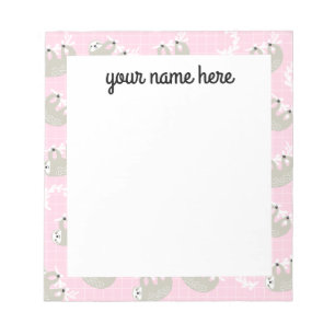 Bloc-notes de la machine personnalisée