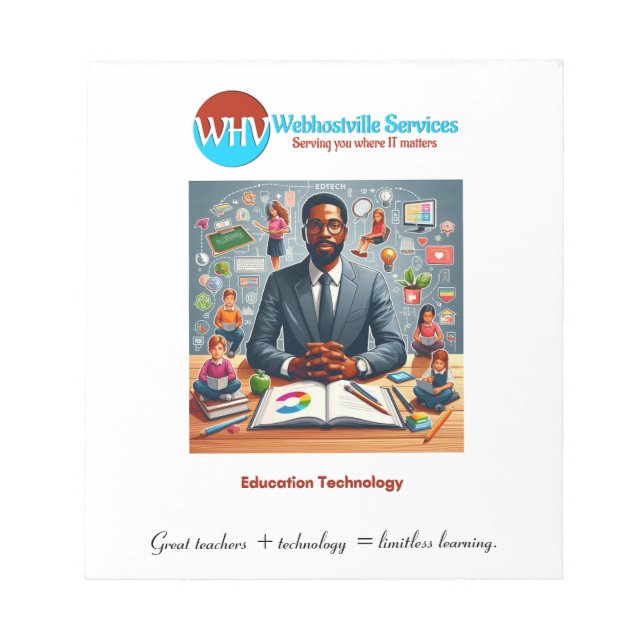 Bloc-notes de la technologie d'enseignement inspir (Devant)