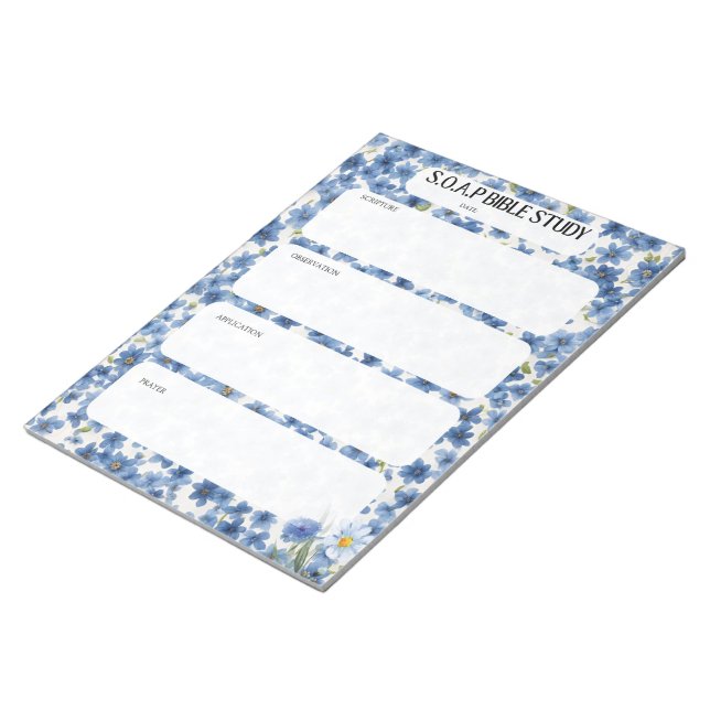 Bloc-notes de l'étude biblique SOAP (Incliné)