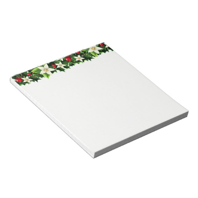 Bloc-notes de Noël (Incliné)