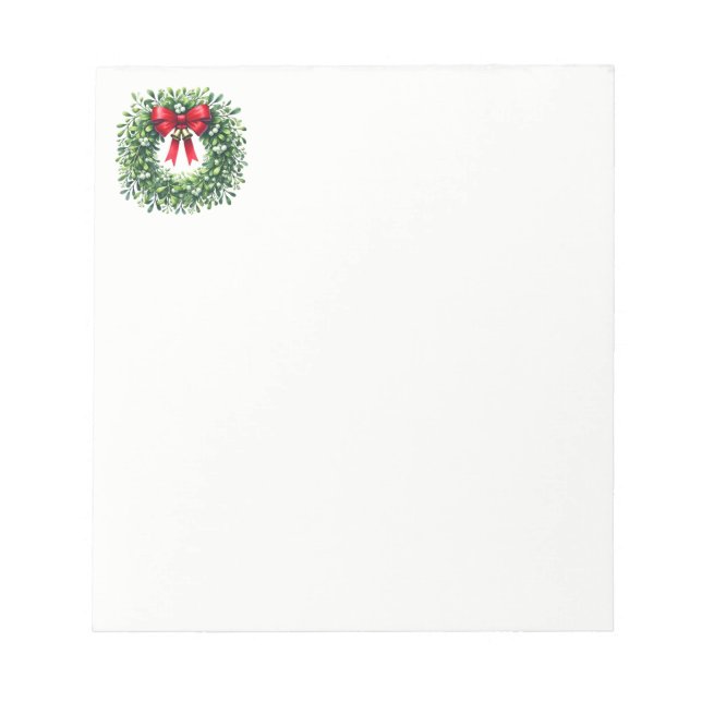 Bloc-notes de Noël (Devant)