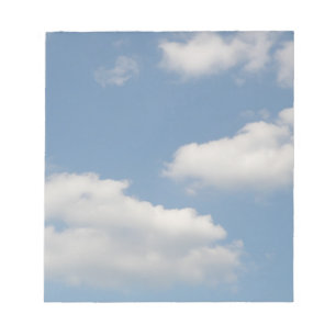 Bloc-notes de nuages Cumulus Fluffés