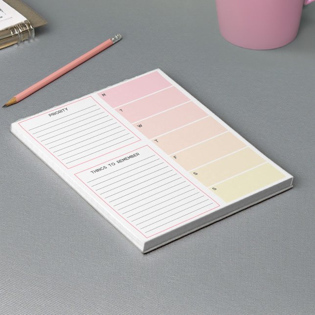 Bloc-notes de planification hebdomadaire (Créateur téléchargé)
