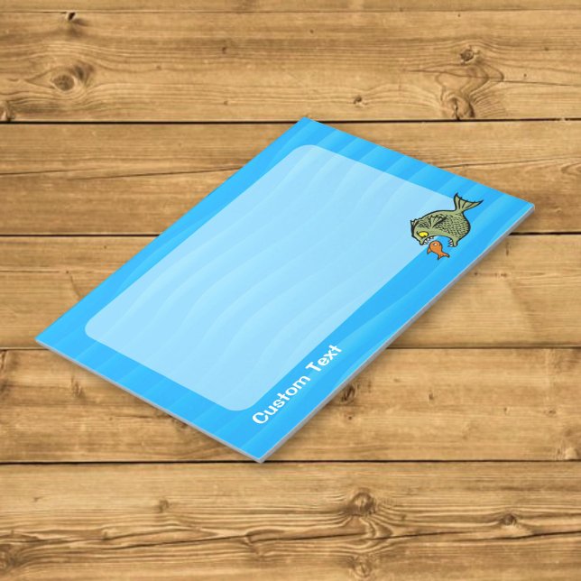 Bloc-notes de poisson tyran (Créateur téléchargé)