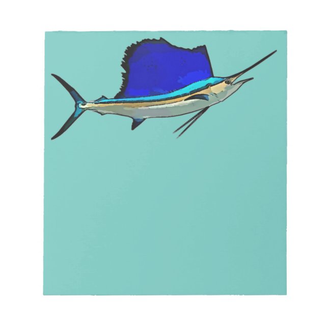 Bloc-notes de poisson-voile (Devant)