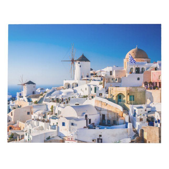 Bloc-notes de Santorin (Devant)