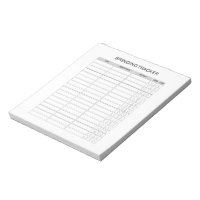 Bloc-notes de suivi des dépenses