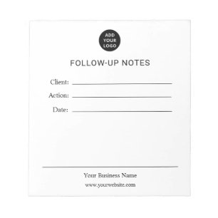 Bloc-notes de suivi personnalisé