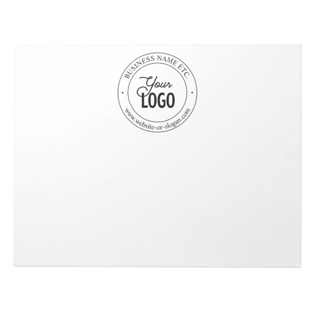 Bloc-notes de texte personnalisable & remplacement (Devant)