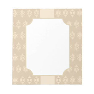 Bloc-notes dentelle vintage