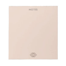 bloc-notes design rose moderne