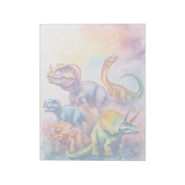 Bloc-notes dinosaure mignon (Tourné)