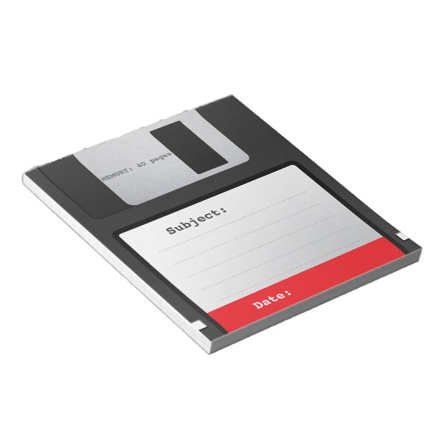 Bloc-notes disque souple (Incliné)