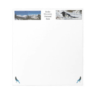 bloc-notes du Parc national de Rocky Mountain