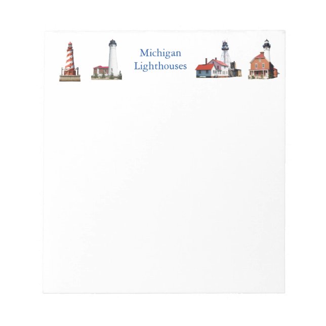 Bloc-notes du phare du Michigan (Devant)