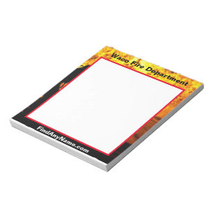 Bloc-notes du service d'incendie Waco