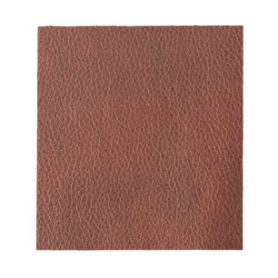 Bloc-notes en cuir 5,5 po x 6 po - 40 pages