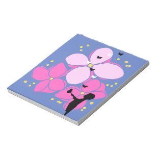 Bloc-notes enfants avec les papillons notepad