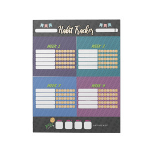 Bloc-notes ENFANTS HABIT TRACKER
