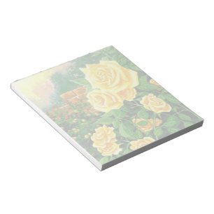 Bloc-notes Escalade Roses Jaunes