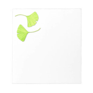 Bloc-notes Feuille Ginkgo