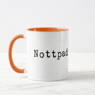 Bloc-notes gourmande crapaud Mug