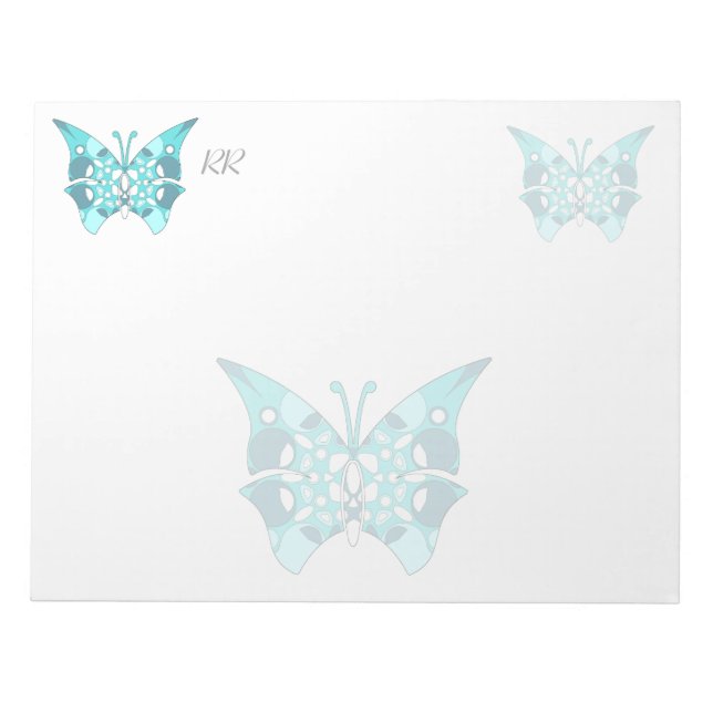 Bloc-notes grand format personnalisé avec Arrière  (Devant)