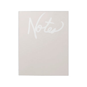 Bloc-notes gris Lilac (Lined)