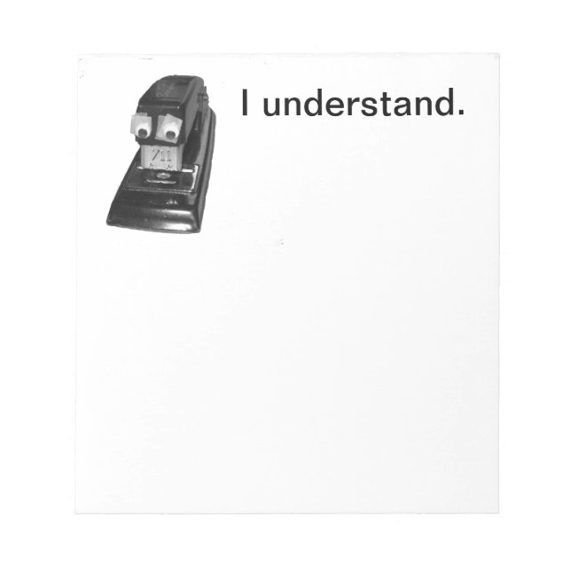 Bloc-notes Guy Stapler (Devant)