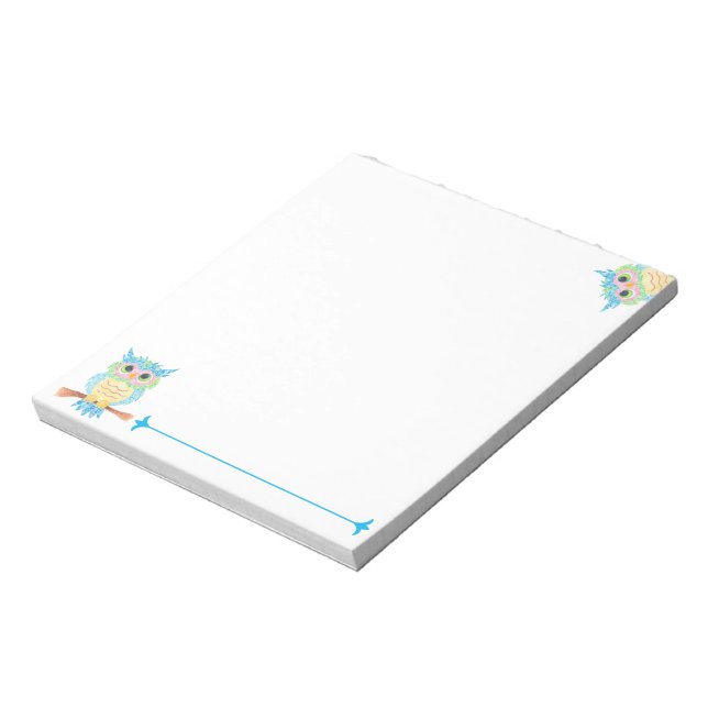 Bloc-notes Hibou (Tourné)