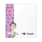 Bloc-notes I Love Cartes