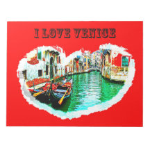 Bloc-notes j'aime VENISE
