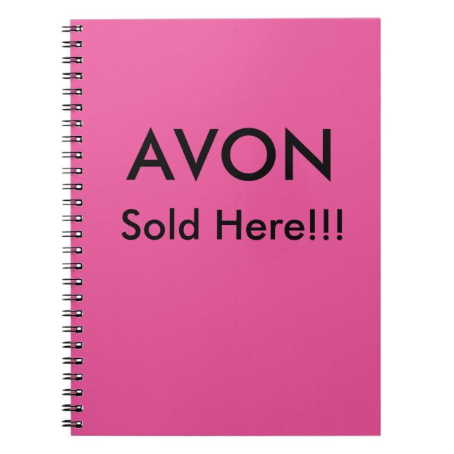 Bloc - notes, journal et/ou bloc - notes d'Avon (Devant)