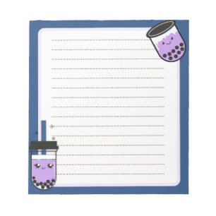 Bloc-notes Kawaii Boba Tea