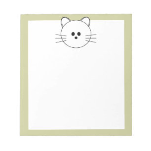 Bloc-notes "Kitty" Paws Here